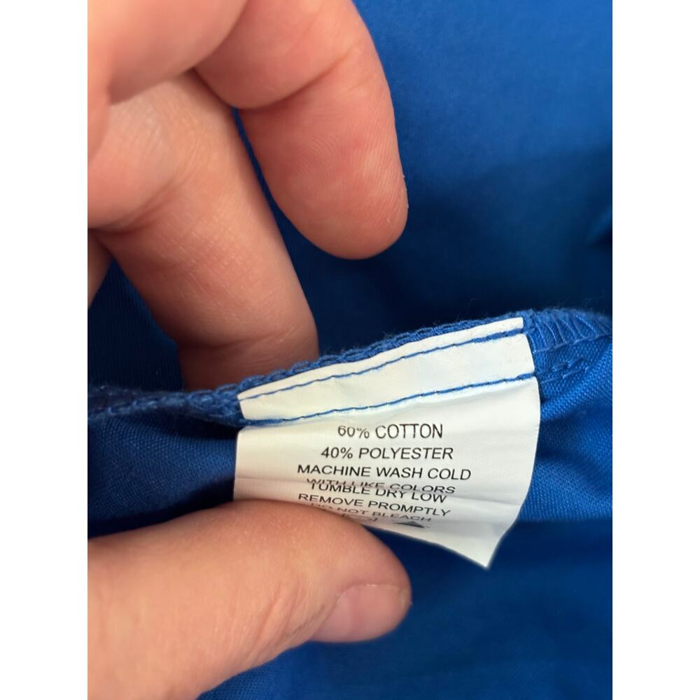 Hilton Bowling Retro Shirt Blue Gold "Brenda" Lung Restless Team S NWOT - Picture 8 of 8